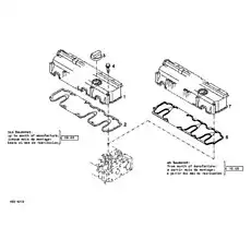 Gaxeta - Блок «Механическая крышка клапана A85-6210»  (номер на схеме: 2)