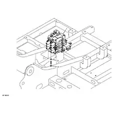 Parafuso sextavado - Блок «Регулирующий клапан с вставными частями H7-6210»  (номер на схеме: 3)