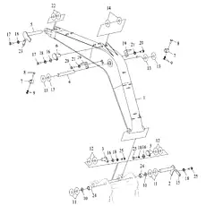 ADJUST SHIM - Блок «Стрела в сборе»  (номер на схеме: 12)