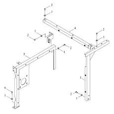 WASHER D12 - Блок «RIGHT BRACKET»  (номер на схеме: 1)