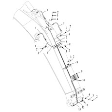 BOOM LUBRICATION LINES