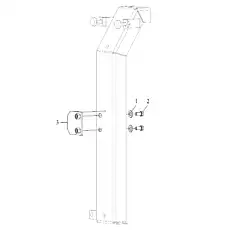 LOCK PLATE - Блок &laquo;Кронштейн в сборе&raquo;  (номер на схеме: 3)