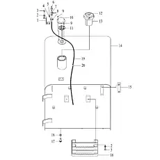 BALL VALVE - Блок «Масляный бак»  (номер на схеме: 7)