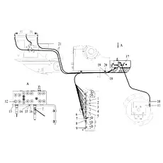 RIGHT ANGLE CONNECTOR - Блок «PILOT LINES»  (номер на схеме: 3)