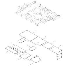 PLATFORM BOTTOM COVER PLATE