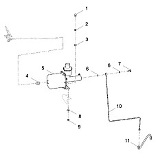 AFTERBURNER PUMP PIPELINE ASSEMBLY