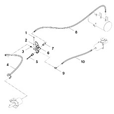 BRAKE VALVE PLUMBING ASSEMBLY