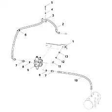 TRANTITION CONNECTOR L1QL-18-22 - Блок «COMBINED VALVE PLUMBING ASSEMBLY»  (номер на схеме: 7)