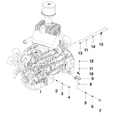 WASHER 12 GB/T97.1 - Блок «ELECTRICITY, ENGINE»  (номер на схеме: 2)