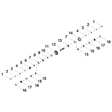 FOUR AXLE ASSEMBLY