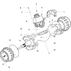 FRONT DRIVE AXLE ASSEMBLY