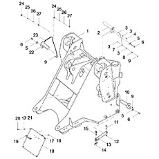 FRONT FRAME PIN ASSEMBLY