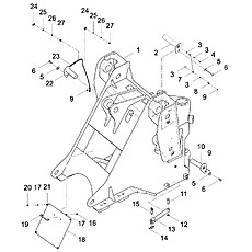 FRONT FRAME PIN ASSEMBLY