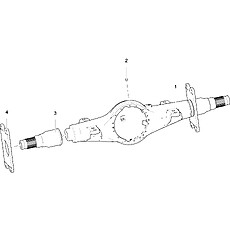 REAR AXLE HOUSING WELDING