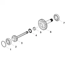 BEARING 6216 GB/T276 - Блок «SHAFT 1 ASSEMBLY»  (номер на схеме: 7)