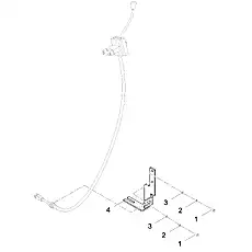 WASHER 8 GB/T93 - Блок «SPEED CONTROL ASSEMBLY»  (номер на схеме: 3)