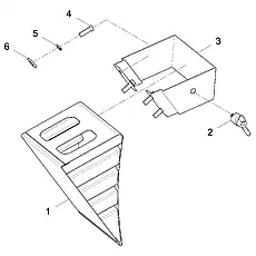 WASHER 8 GB/T97.1 - Блок «TRIANGLE IRON, L.H.»  (номер на схеме: 6)