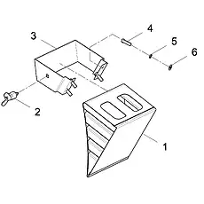 WASHER 8 GB/T97.1 - Блок «TRIANGLE IRON, R.H.»  (номер на схеме: 6)