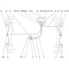 BRAKE CONTROL VALVE LY60F - Блок «Рабочая тормозная система»  (номер на схеме: 18)
