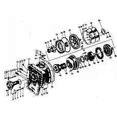 COUNTERSUNK RIVET M8X16 - Блок «Гидравлический преобразователь крутящего момента»  (номер на схеме: 21)
