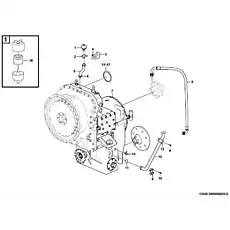 Breather assembly - Блок «Коробка передач в сборе C0500-2905002833.S»  (номер на схеме: 1)