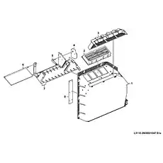 Rotor shaft - Блок «Блок вентиляции L3110-2935001047.S1A»  (номер на схеме: 5)