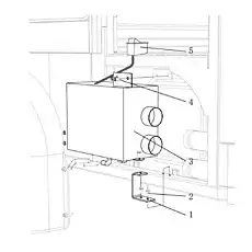 WARMING MACHINE BKC-II - Блок «Обогрев машины»  (номер на схеме: 3)