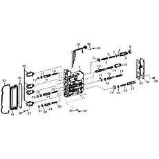 PLUG SCREW JB1000-M10*1EpZn-35 - Блок «Части регулирующего клапана»  (номер на схеме: 44)