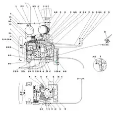 NUT GB6170-M10EpZn-8 - Блок «Дизельный двигатель в сборе»  (номер на схеме: 8)