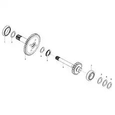 Ball bearing  GB301-51111 - Блок «3-й вал в сборе C3-2030900027»  (номер на схеме: 5 )