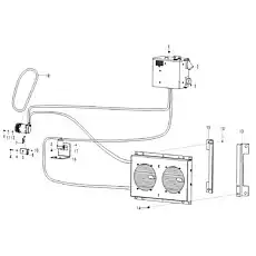 Air conditioning unit  LG936D3 - Блок «Система кондиционера N2-2935000937»  (номер на схеме: 2 )