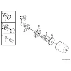 Sealing ring kit   - Блок «Цилиндр тормозной главный J2220-4120006349 (340201)»  (номер на схеме: 1 )