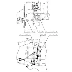 FLANGE LGB117-314650 - Блок «Система рулевого управления»  (номер на схеме: 8)