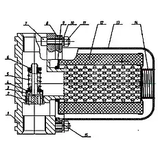 GASKET JS-LQQ-05-04 - Блок «Очиститель QF60M33G-1 (371328)»  (номер на схеме: 3)