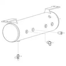 Relief valve LG09-AQF - Блок «Air reservoir J2-2922000104»  (номер на схеме: 3)