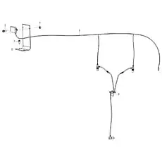 Cable harness - Блок «Свечи клапана двигателя A1-2901001384»  (номер на схеме: 6)