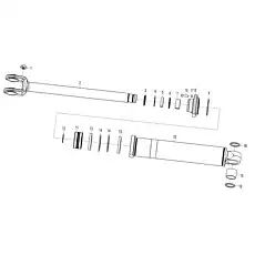Sealing ring kit - Блок «Lift arm cylinder (371401) F8-4120002418»  (номер на схеме: 3)