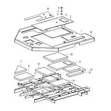 Plate - Блок «Operate bench L4-2929001377»  (номер на схеме: 2)