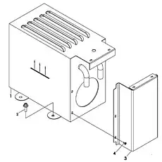 Protecting plate - Блок «Warmer of LG933 N1-2935000859»  (номер на схеме: 3)