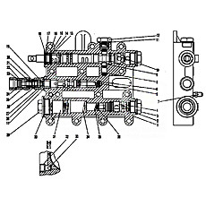 Управление трансмиссией LG03-BSF Клапан (350802)