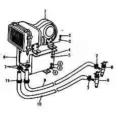 WARMING MACHING BKC-I - Блок «Тепловая машина 1»  (номер на схеме: 1)