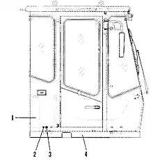 OPERATE BENCH - Блок «Кабина водителя 1»  (номер на схеме: 4)