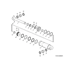 Spring washer GB93-16-65Mn - Блок «Bucket cylinder (3713CH) F1410-4120003097»  (номер на схеме: 21)
