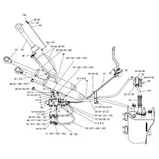 NUT GB6170-M10EpZn-8 - Блок «Система гидравлического инструмента»  (номер на схеме: 75)