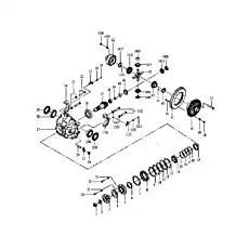Roller bearing GB297-32216 - Блок «Дисковый тормоз 1»  (номер на схеме: 23)