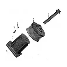 Tension pulley 612600061510 - Блок «Натяжной шкив в сборе gr615060999»  (номер на схеме: 2)