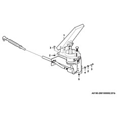 Accelerator pedal assembly A0190-2901000002.B1b