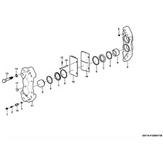 Brake caliper assembly E0714-4120001739 (371328)