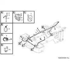 Fuel level sensor RG2266-M85 - Блок «Electrical assembly-rear frame P4200-2937002391.1S1g»  (номер на схеме: 1)