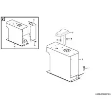 Arm rest - Блок «Operating box L3200-2932000970.S»  (номер на схеме: 7)